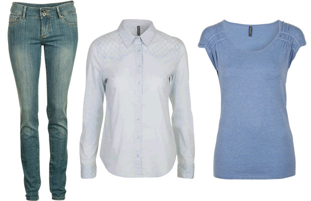 Chemise-bleue-Naf-Naf