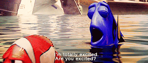 dory excited