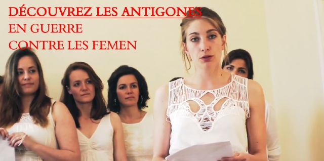 Les Antigones « en guerre contre les Femen »