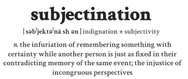 subjectination