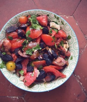 recette-salade-tomates-chorizo