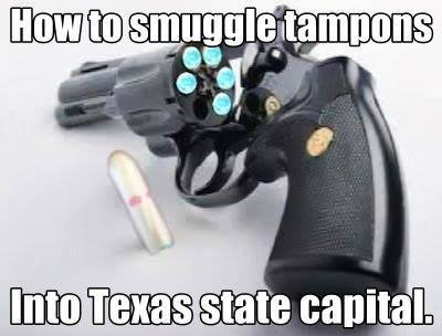 smuggle tampons