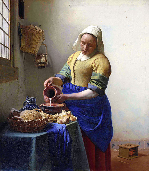 Johannes_Vermeer_De_melkmeid