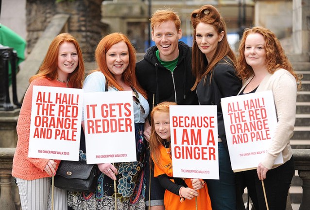 The Ginger Pride Walk In Edinburgh