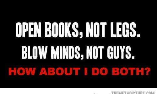 open books not legs how about both open books not legs how about both