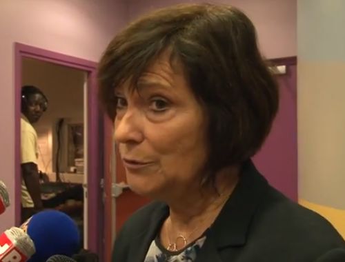Marie-Arlette Carlotti conf presse secours populaire Marie-Arlette Carlotti conf presse secours populaire