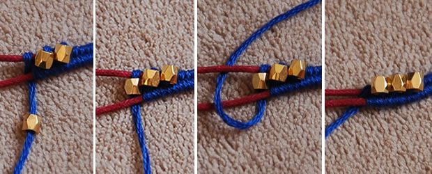 bracelet tisse diy