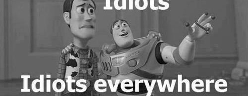 idiot idiot