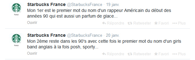 Tweets-Starbucks