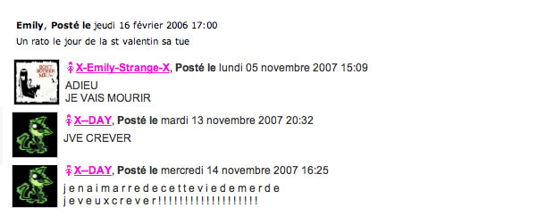 commentaire skyblog