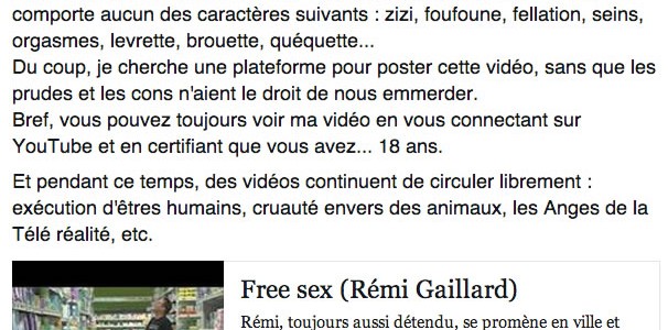 Remi Gaillard Reponse Facebook Remi Gaillard Reponse Facebook