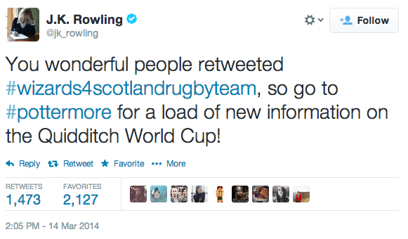 tweet JK Rowling 2