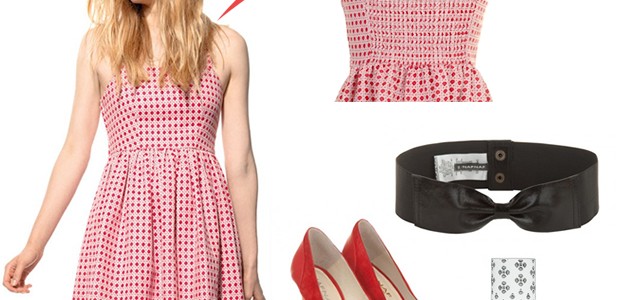Robe-rouge-Naf-Naf Robe-rouge-Naf-Naf