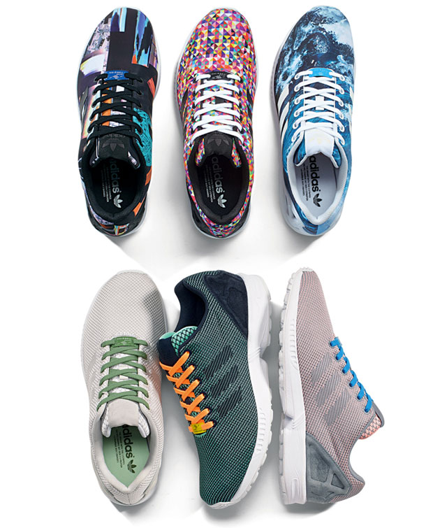 zx flux femme vert