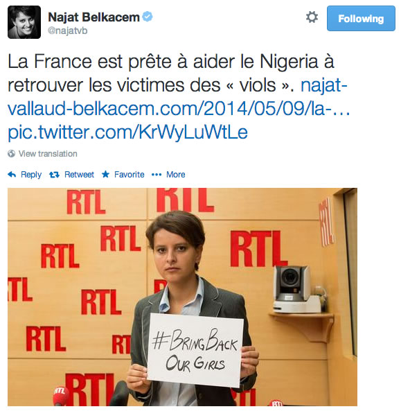 bring back our girls najat vallaud belkacem