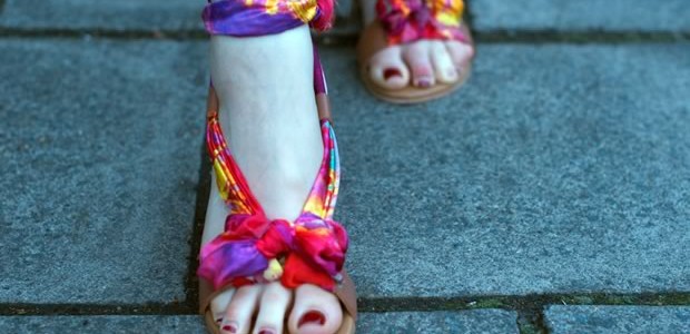chaussure foulard