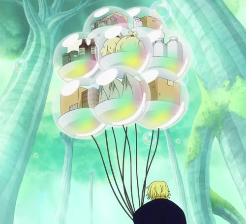 one piece bubbles