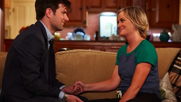 Leslie Knope et Ben Wyatt, toujours dans Parks and Recreation