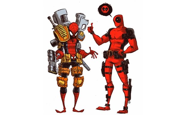 deadpool-spidey