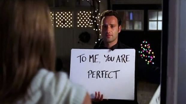 Une jolie déclaration dans Love Actually