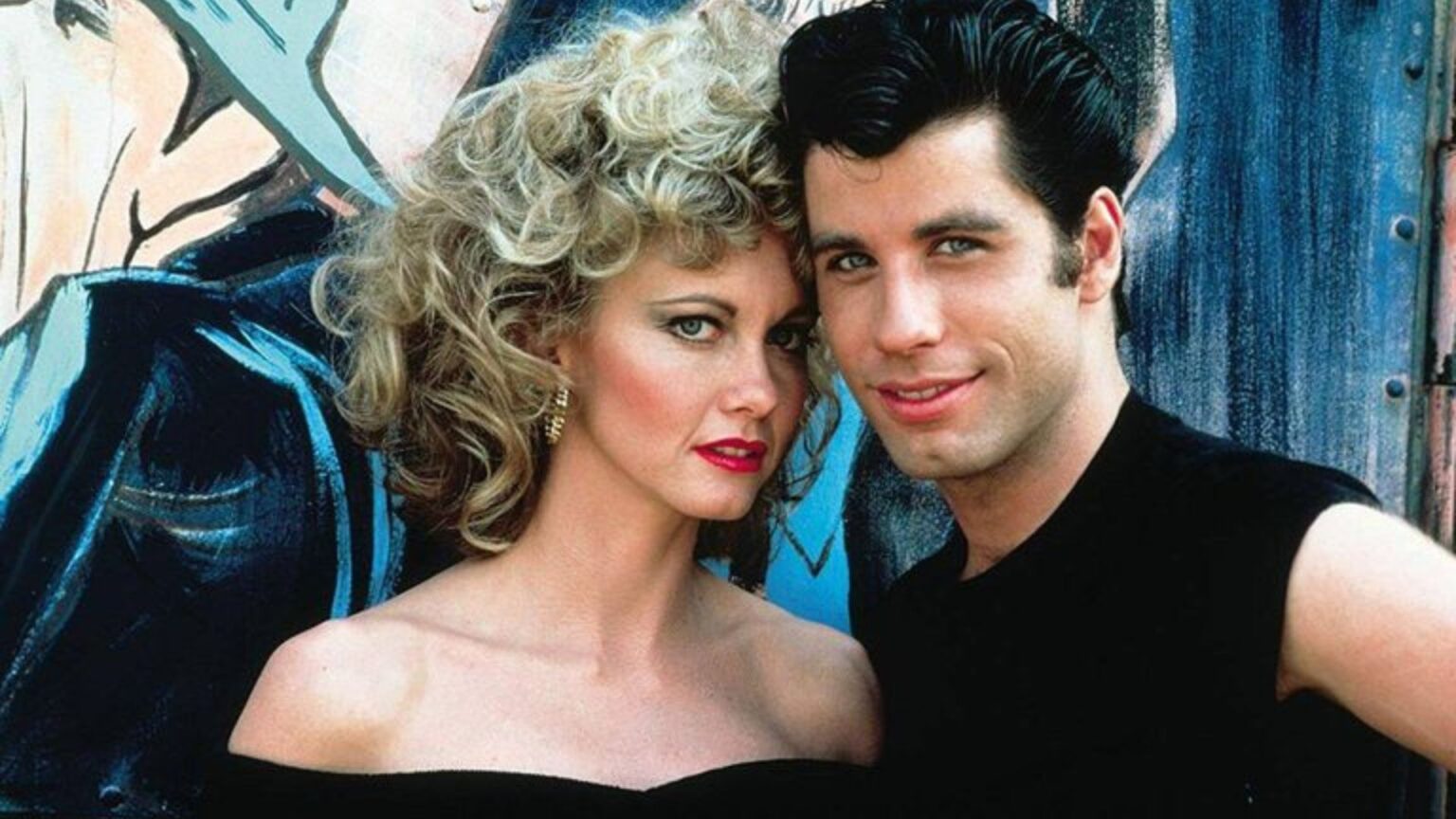 Olivia Newton-John et John Travolta sont les stars du film Grease Olivia Newton-John et John Travolta sont les stars du film Grease