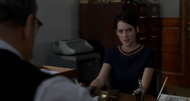 Winona Ryder dans le film « Girl, interrupted » (« Une vie volée »)