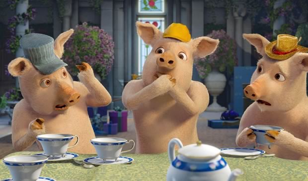 trois petits cochons shrek trois petits cochons shrek