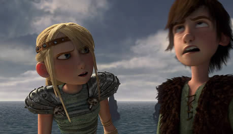hiccup-astrid-dragons