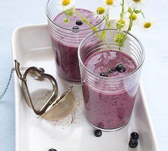 smoothie banane myrtille smoothie banane myrtille