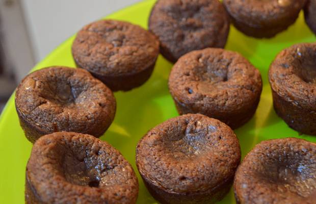 muffins nutella
