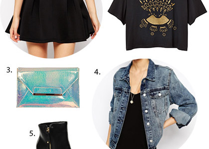 jupe patineuse asos look soirée jupe patineuse asos look soirée
