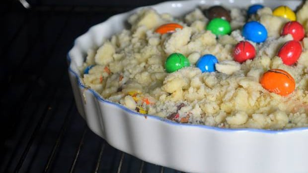 crumble m&m's bananes crumble m&m's bananes