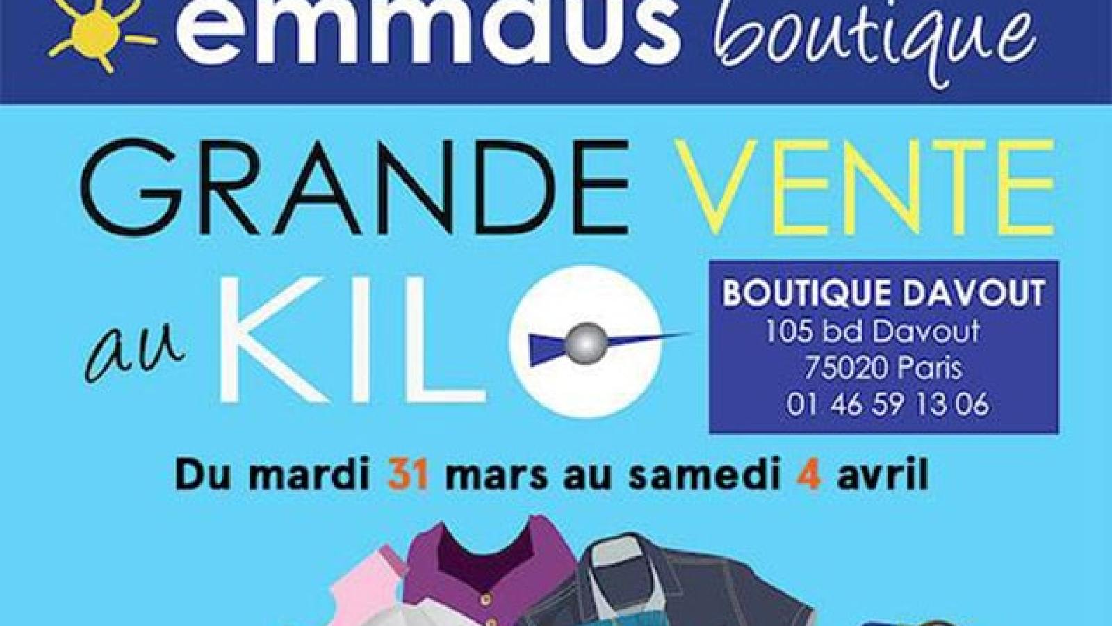 Vente Au Kilo Emmaüs 2022