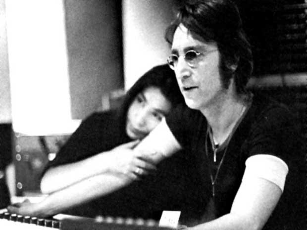 yoko ono john lennon studio