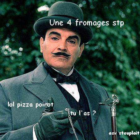 hercule poirot pizza