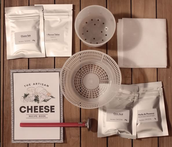 The Artisan Cheese Maker's Kit