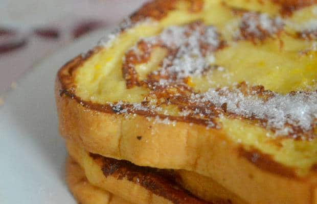 pain perdu rapide recette