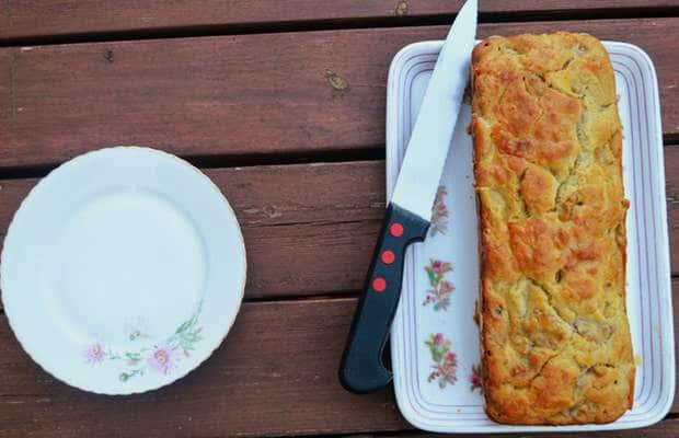 cake poire gorgonzola 