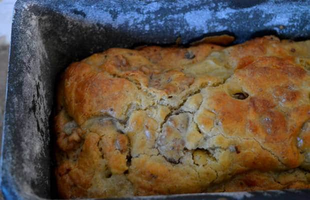 cake poires gorgonzola moule