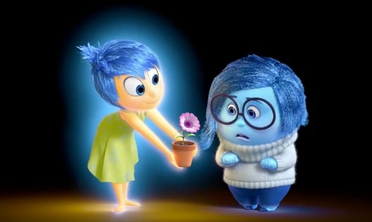pixar inside out joy flower