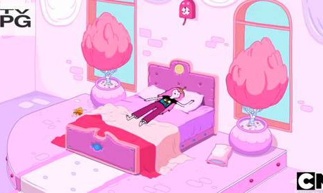 princesse bubblegum chambre adventure time