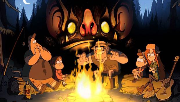 gravity falls feu de camp gravity falls feu de camp
