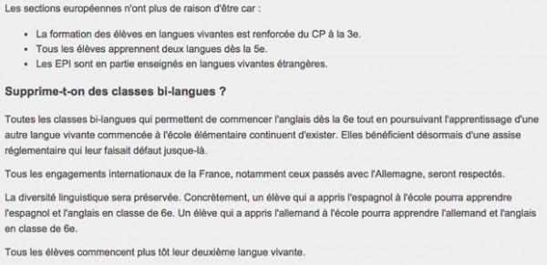 reforme-college-classes-bilangues-europeennes reforme-college-classes-bilangues-europeennes