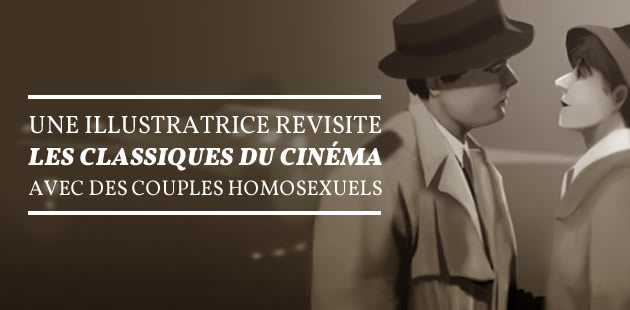big-illustratrice-revisite-classiques-cinema-couples-homosexuels