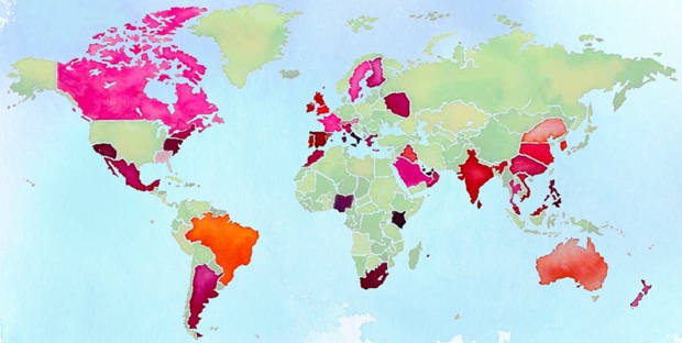 carte-monde-rouge-levres-etude carte-monde-rouge-levres-etude