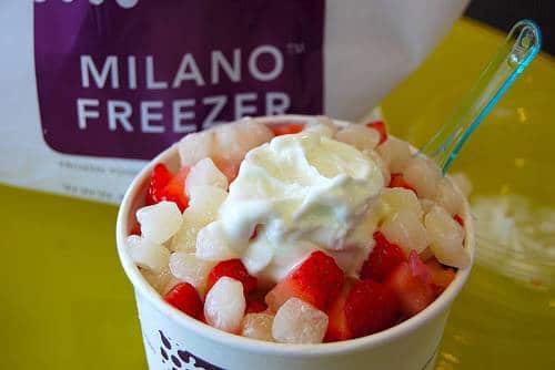 frozen yogurt