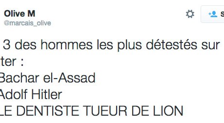 tweet-hate-cecil-dentiste tweet-hate-cecil-dentiste