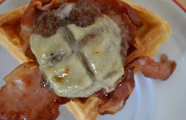 recette waffle burger