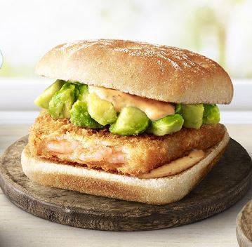 burger poulet avocat