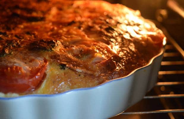 clafoutis tomate fromage